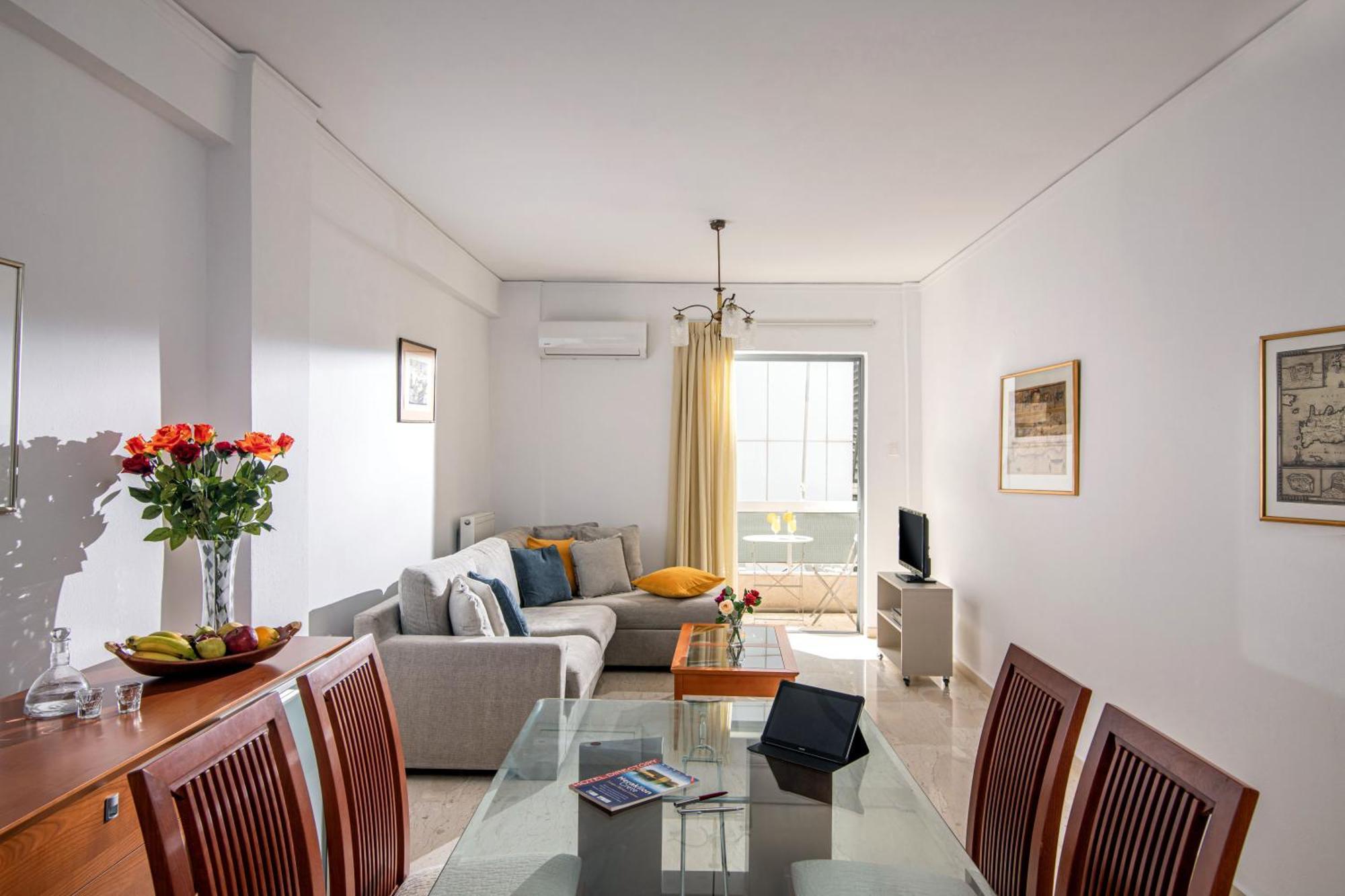 Central Double Bedroom Apartment Iraklio Eksteriør bilde